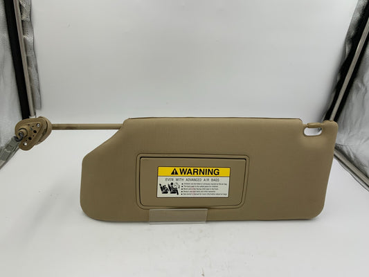 2006-2010 Honda Odyssey Driver Sun Visor Tan Illuminated OEM C02B46027