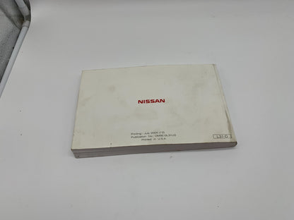 2005 Nissan Altima Owners Manual OEM B03B17010