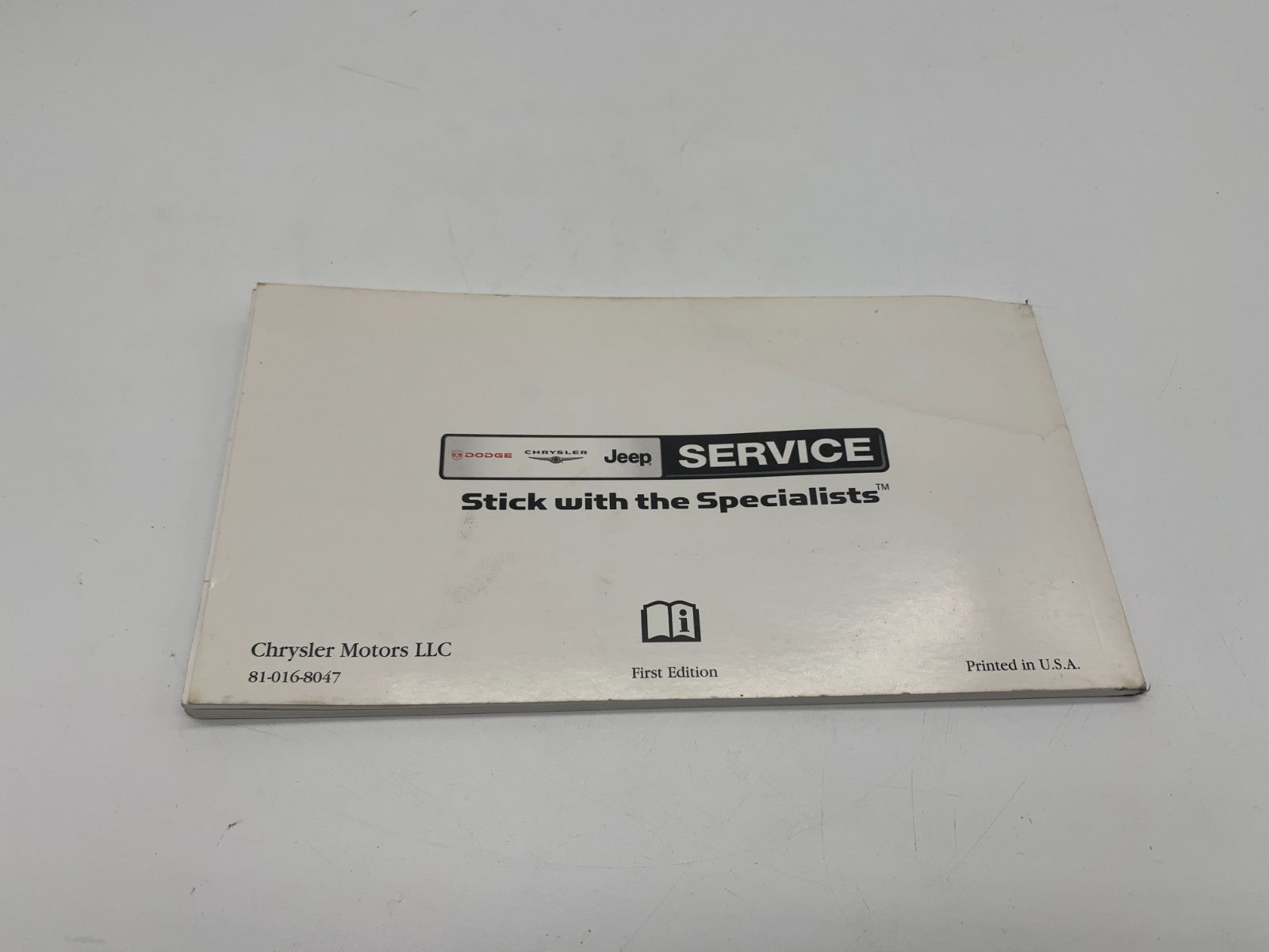 2008 Chrysler Town & Country Owners Manual Set with Case OEM