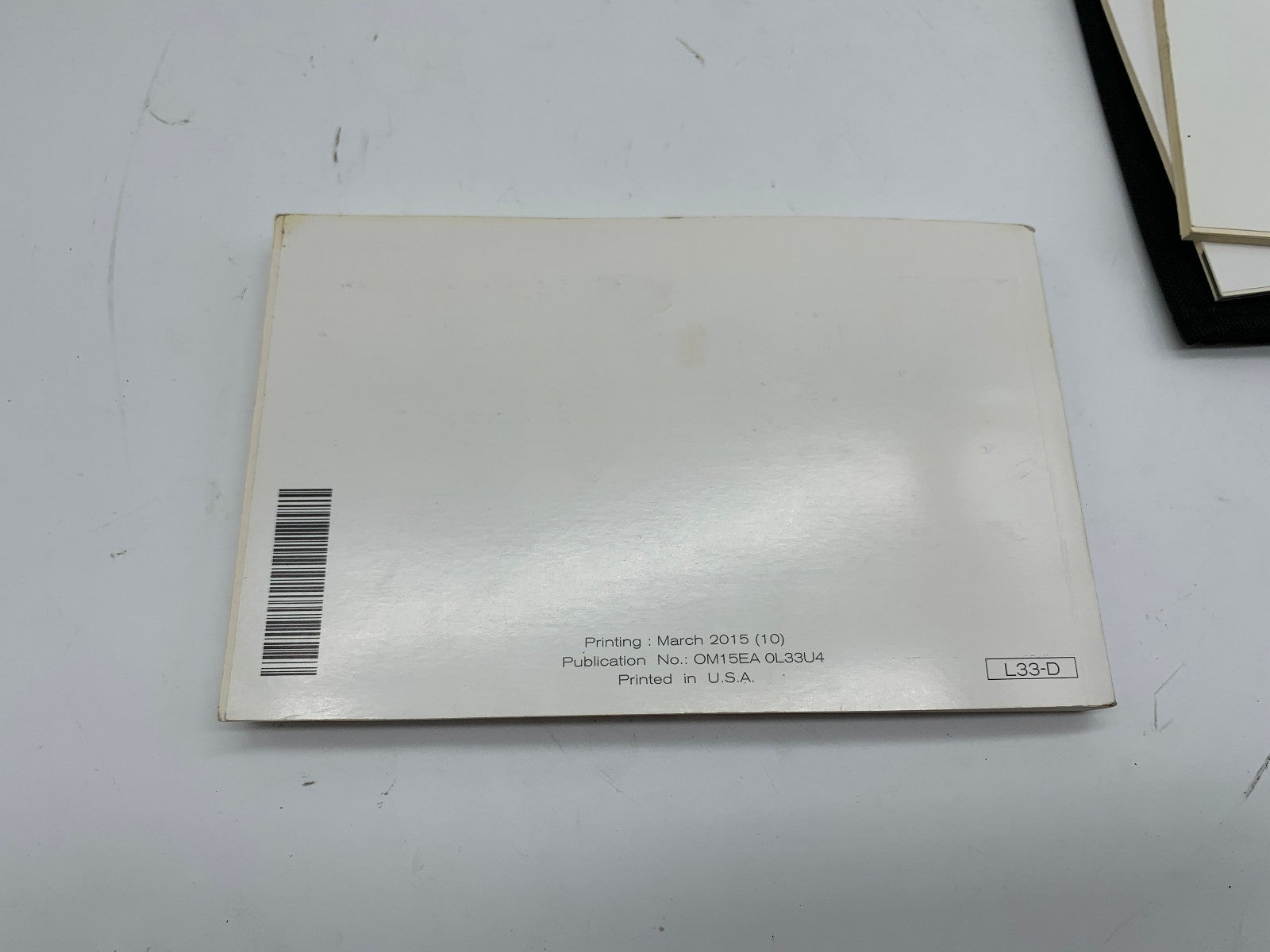 2015 Nissan Altima Sedan Owners Manual Set with Case OEM D03B38006