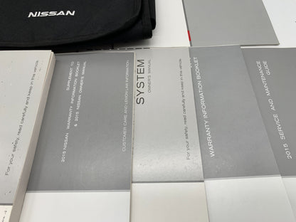 2015 Nissan Rogue Owners Manual Set with Case OEM D03B05023