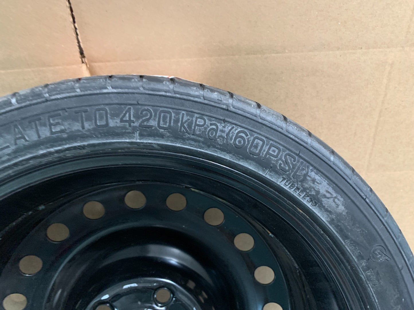 2010-2016 Buick Lacrosse 17" Spare Tire Compact Donut T125/70R17 OEMa