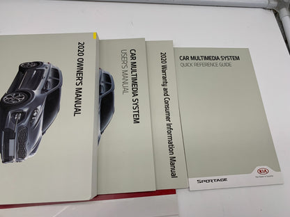 2020 Kia Sportage Owners Manual Set OEM B04B27011