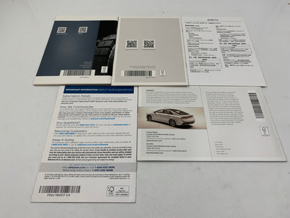 2013 Lincoln MKZ Owners Manual Set with Case OEM D01B69007