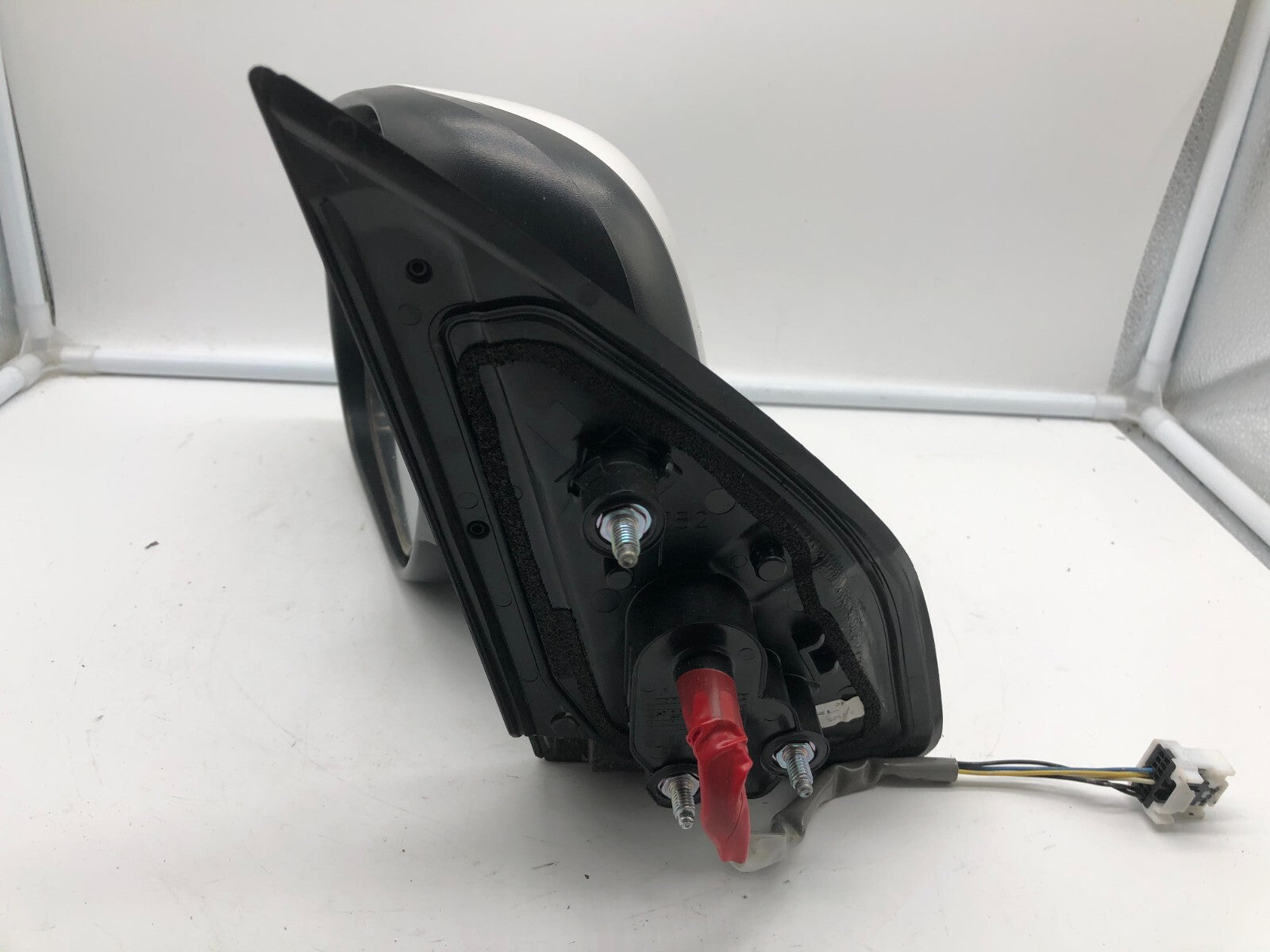 2014-2015 Mitsubishi Outlander Sport Driver Power Door Mirror White A02B26003