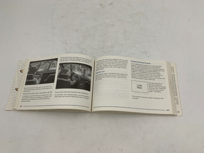 1999 Chevrolet Cavalier Owners Manual OEM E01B69009