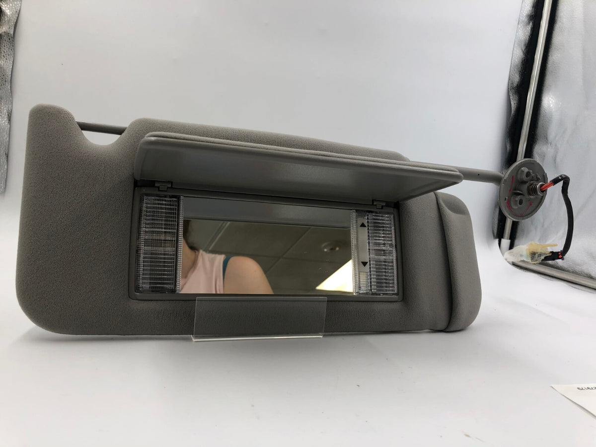 2005-2007 Cadillac STS Passenger Sun Visor Gray Illuminated OEM B04B16033