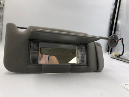 2005-2007 Cadillac STS Passenger Sun Visor Gray Illuminated OEM B04B16033