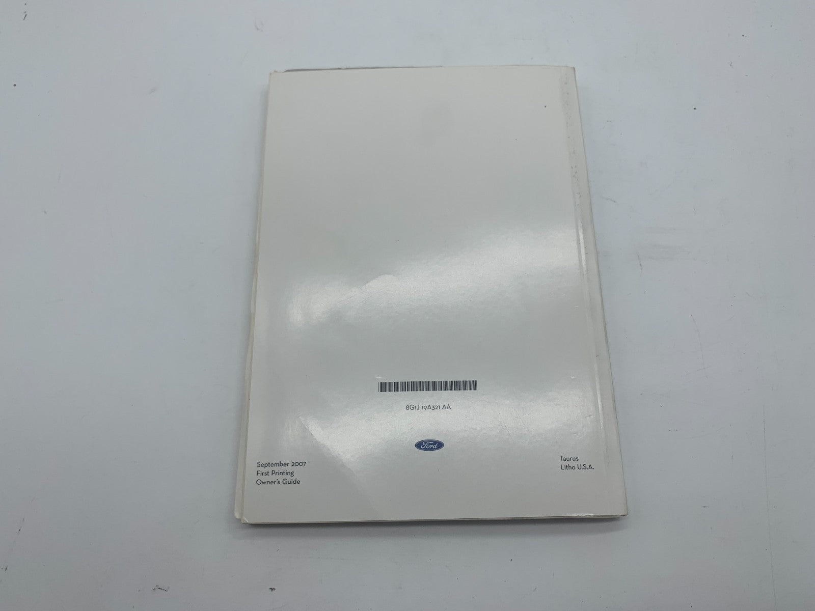 2008 Ford Taurus Owners Manual Set with Case OEM C04B49070