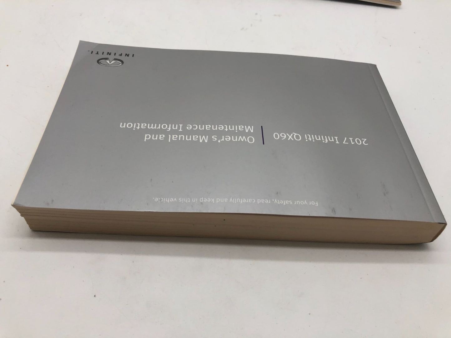 2017 Infiniti QX60 QX 60 Owners Manual Set OEM A03B29008
