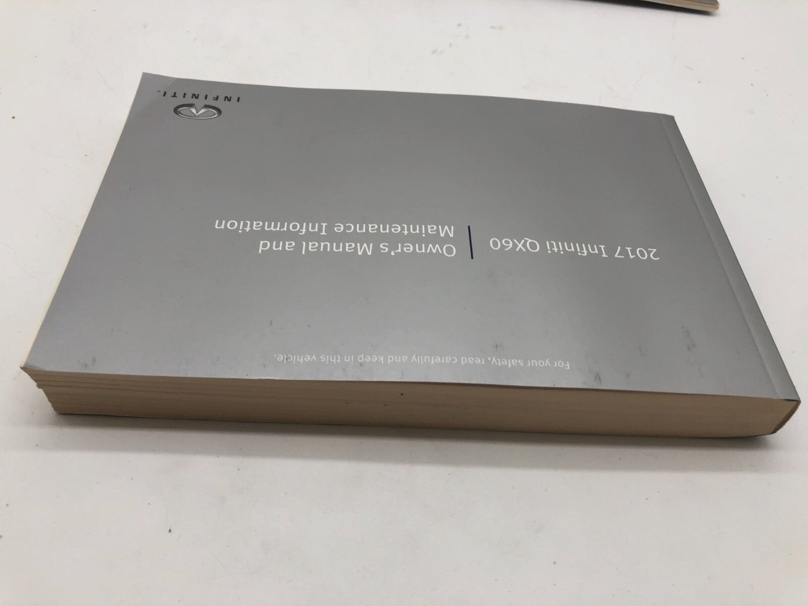 2017 Infiniti QX60 QX 60 Owners Manual Set OEM A03B29008