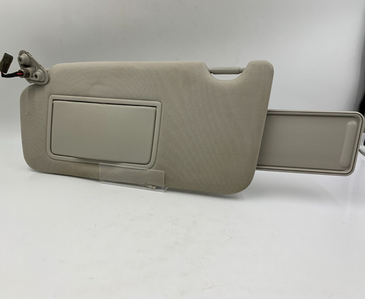 2010-2014 Subaru Legacy Driver Sun Visor Gray Illuminated OEM B03B25067