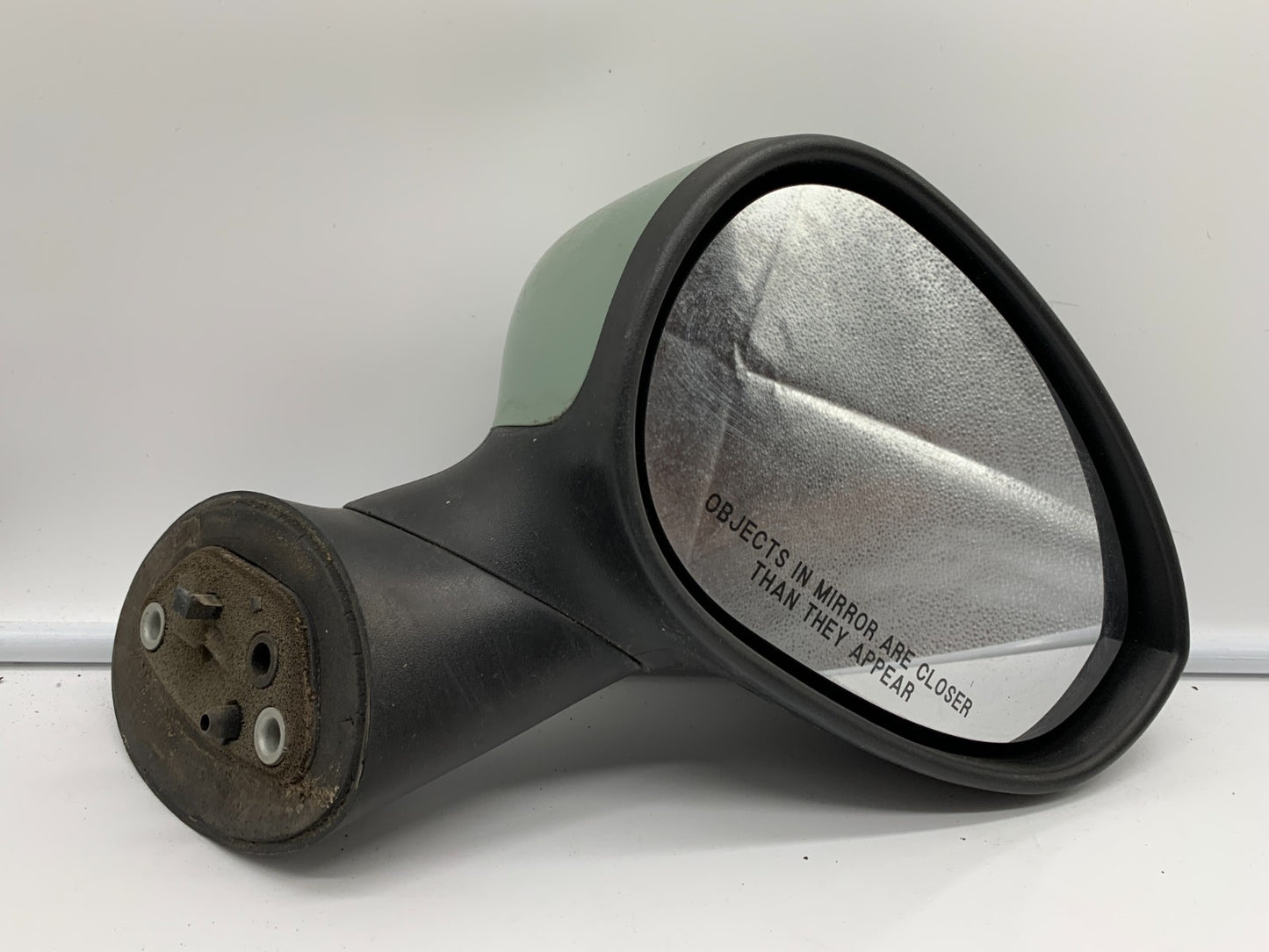 2012-2017 Fiat 500 Passenger Side View Power Door Mirror Green OEM BSA C01B47005