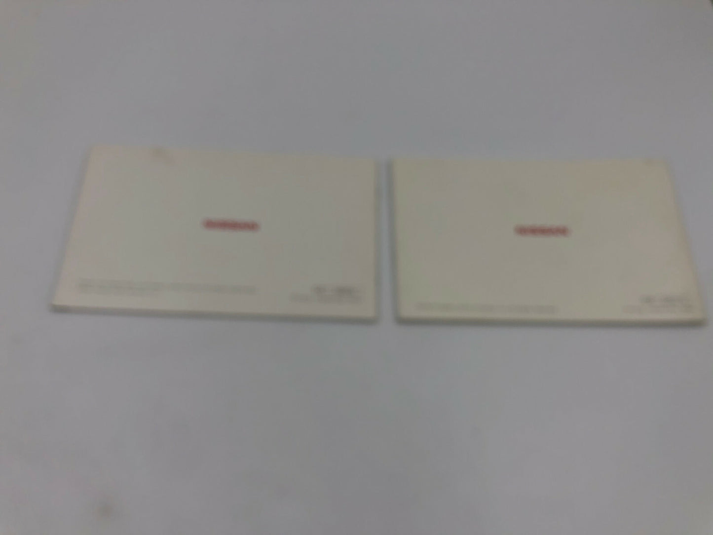 2005 Nissan Altima Owners Manual Set with Case OEM C03B69020