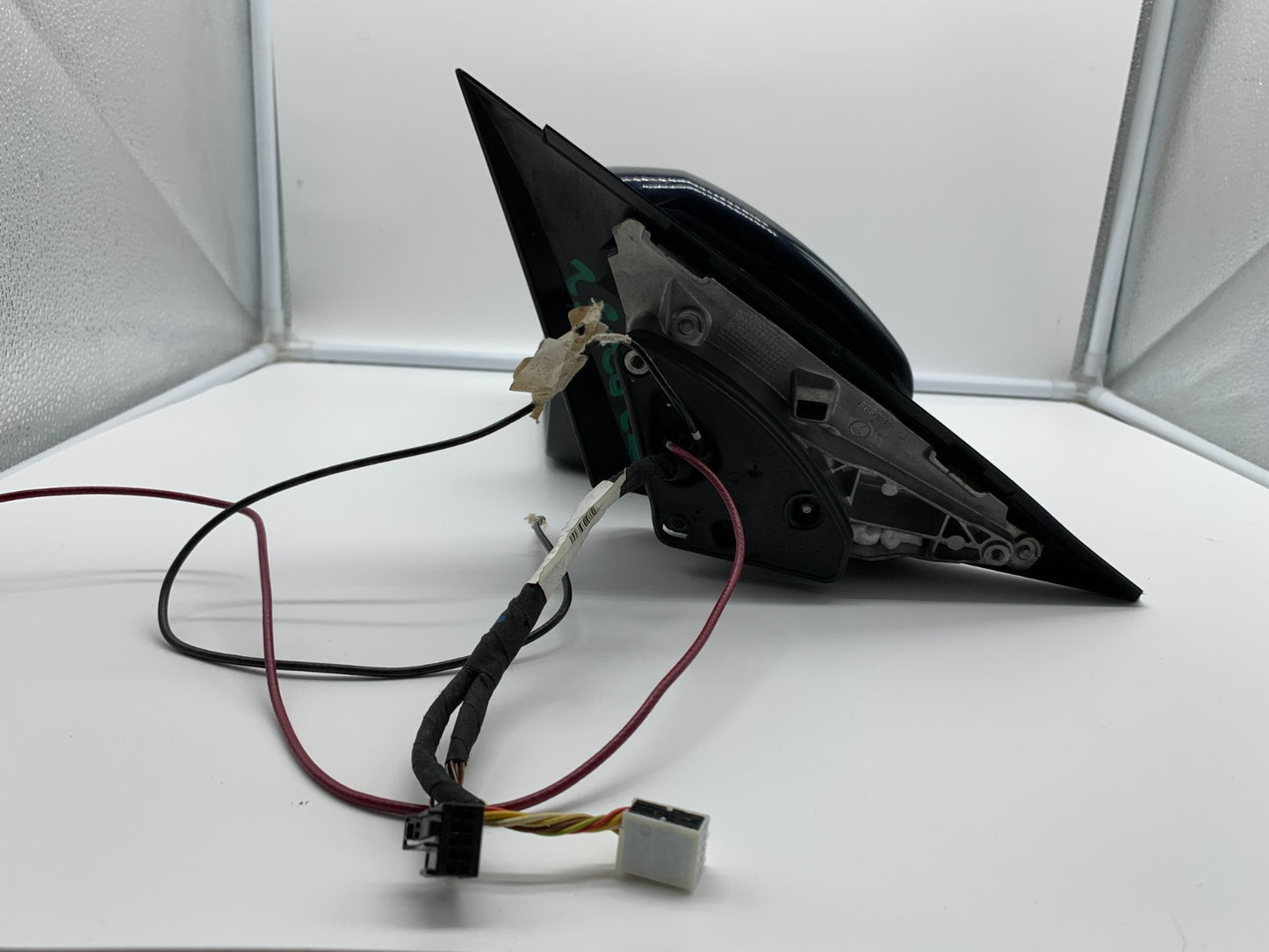 2015-2016 Mercedes-Benz C300 Driver Side View Power Door Mirror Blue B01B48043