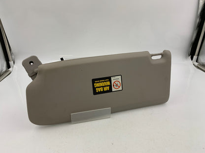 2004-2006 Volvo V50 Passenger Sun Visor Gray Illuminated OEM B03B18021