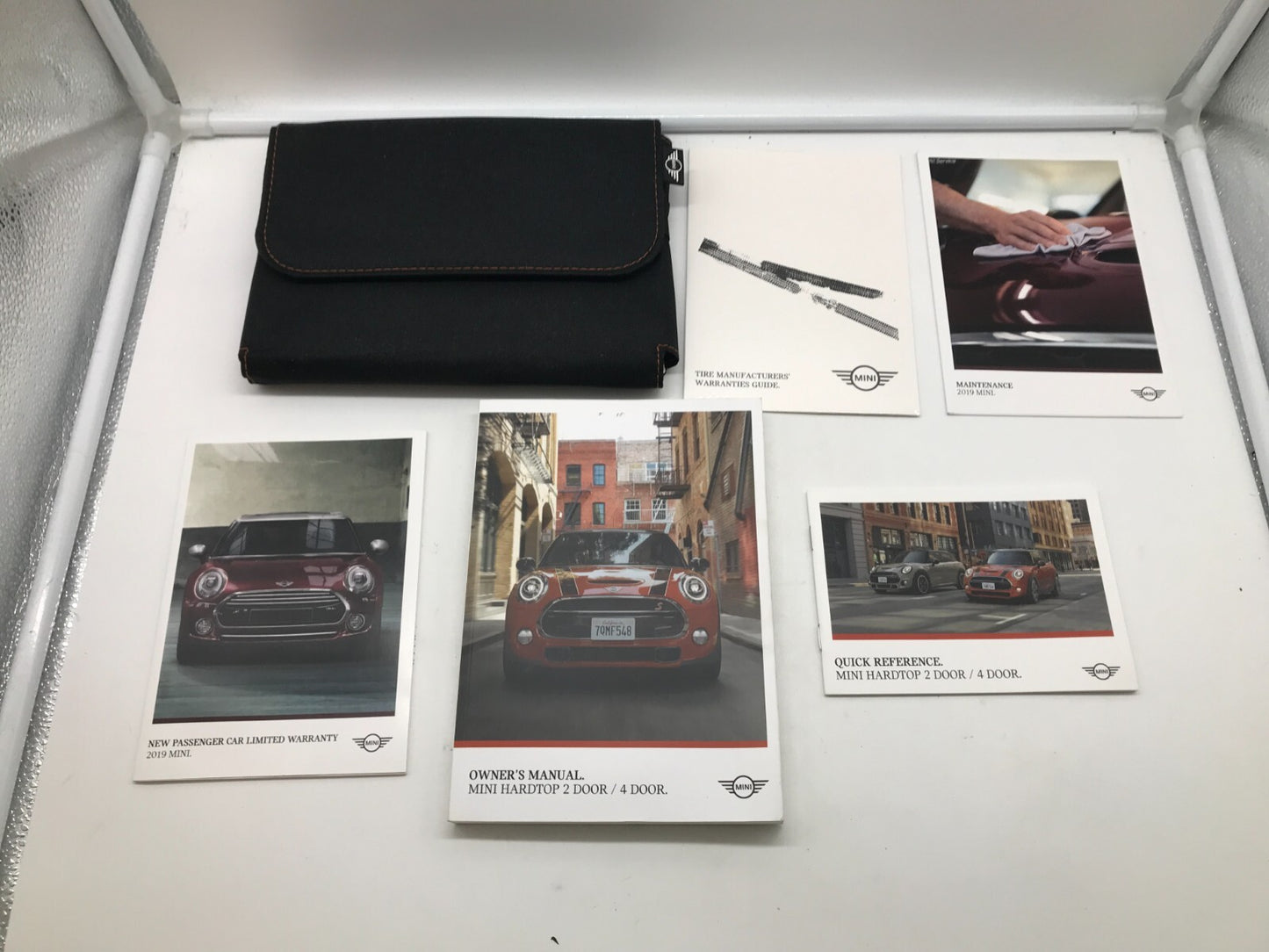 2019 Mini Hardtop 2DR 4DR Owners Manual Set with Case OEM D01B56053