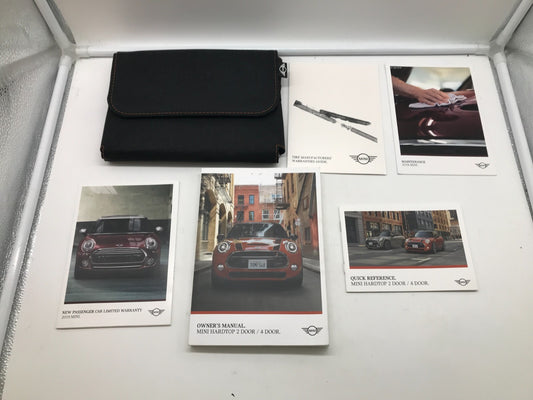 2019 Mini Hardtop 2DR 4DR Owners Manual Set with Case OEM D01B56053