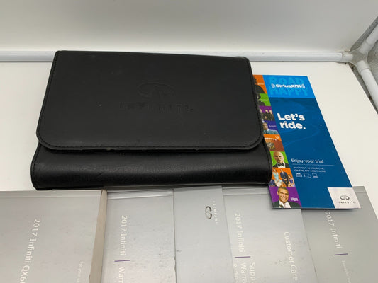 2017 Infiniti QX60 QX 60 Owners Manual Set with Case OEM B04B25012