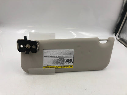 2017-2019 Jaguar XE Passenger Sun Visor Gray OEM C01B36050