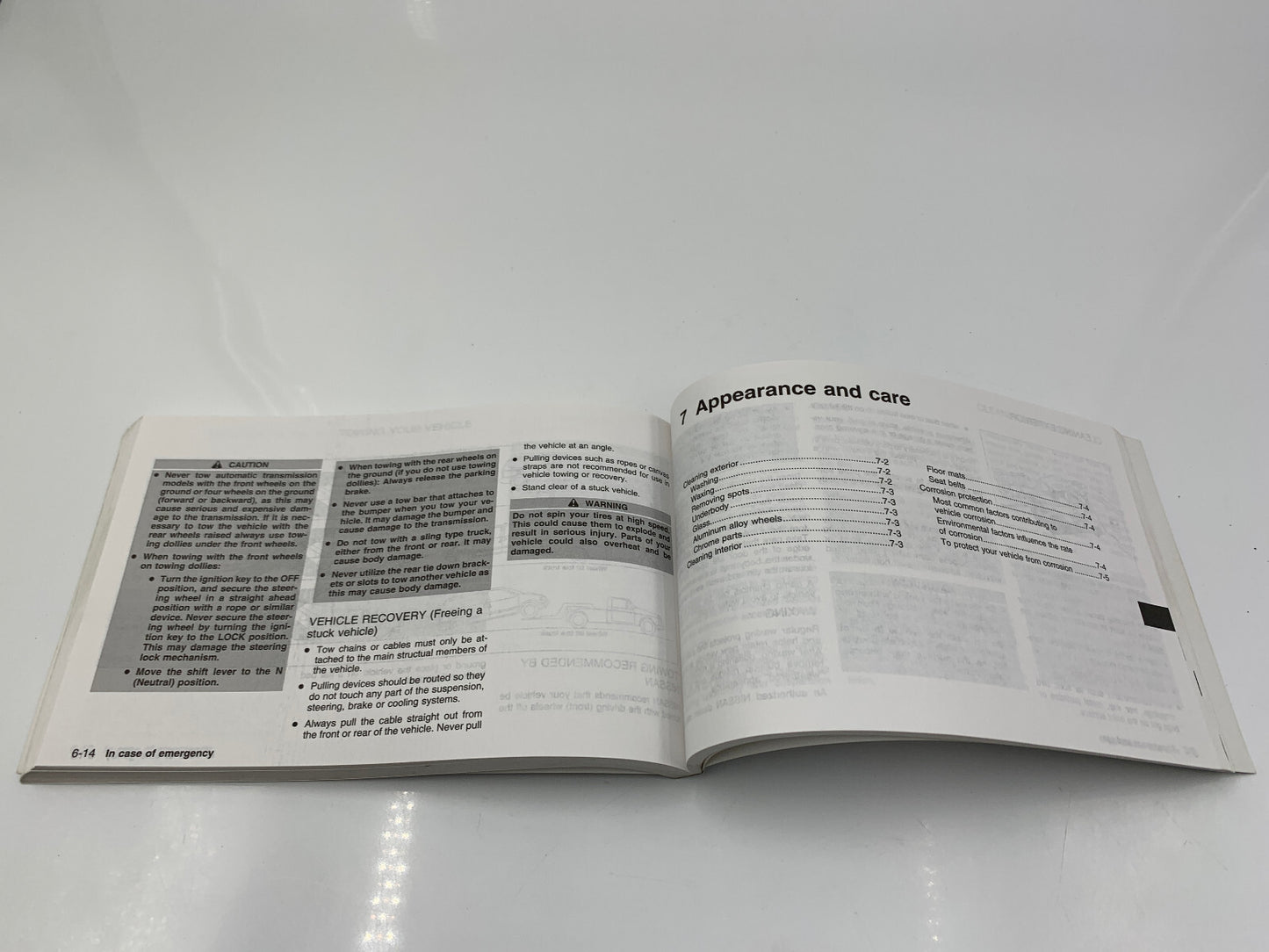 2001 Nissan Quest Owners Manual OEM D04B38088