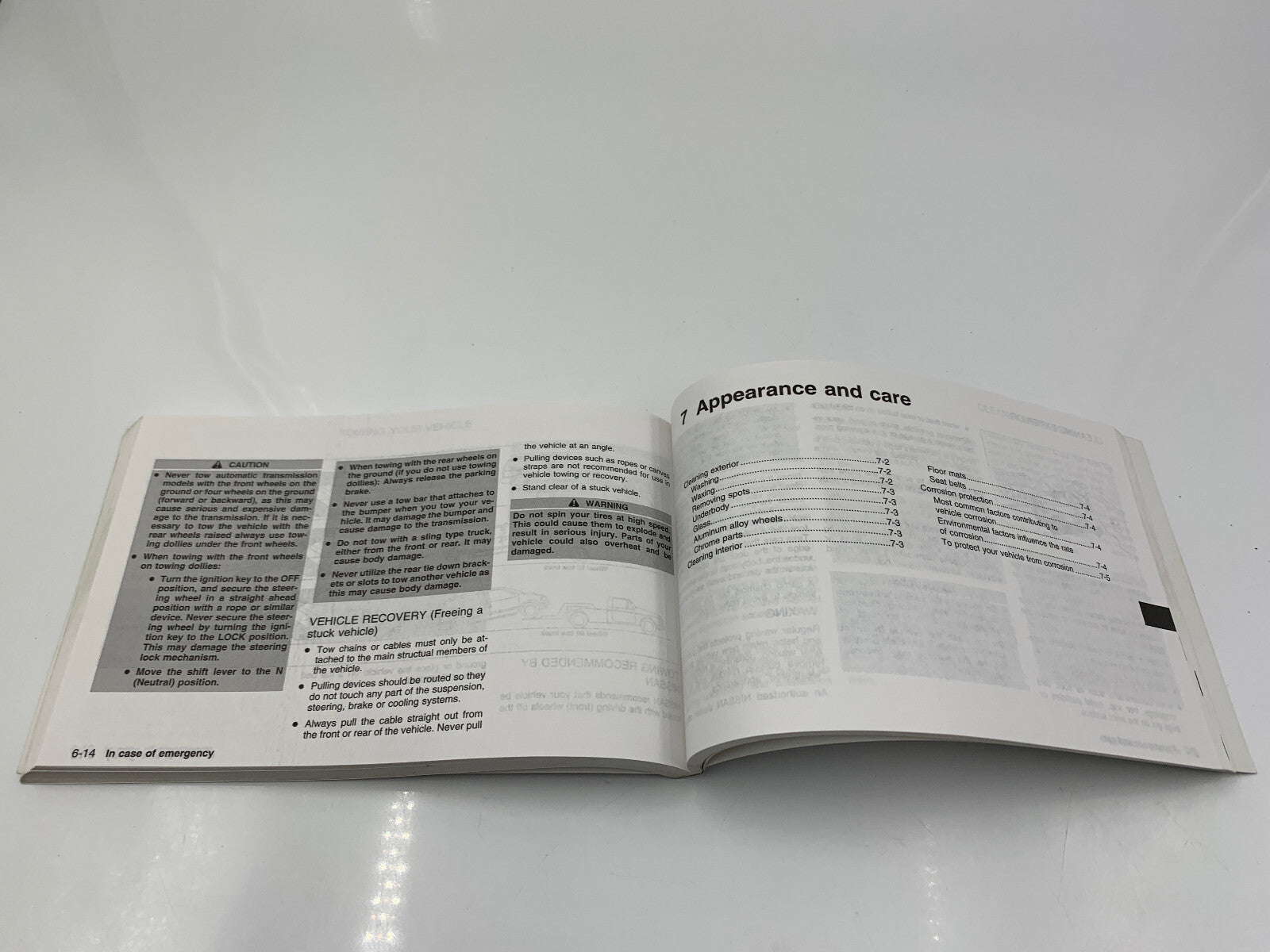 2001 Nissan Quest Owners Manual OEM D04B38088