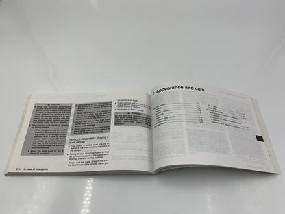 2001 Nissan Quest Owners Manual OEM D04B38088