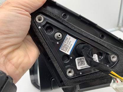 2016-2020 Kia Optima Driver Side View Power Door Mirror White BSA OEM