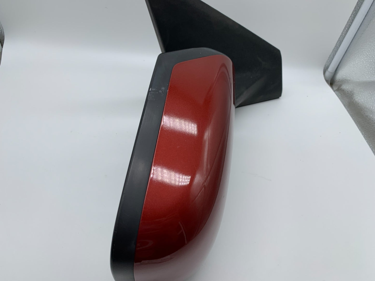 2008-2015 Nissan Rogue Passenger Side View Power Door Mirror Red OEM C03B56002