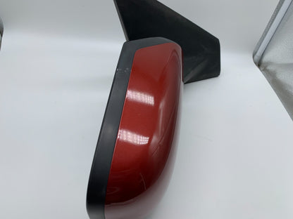 2008-2015 Nissan Rogue Passenger Side View Power Door Mirror Red OEM C03B56002