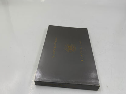 2000 Cadillac Deville Owners Manual OEM A03B51001