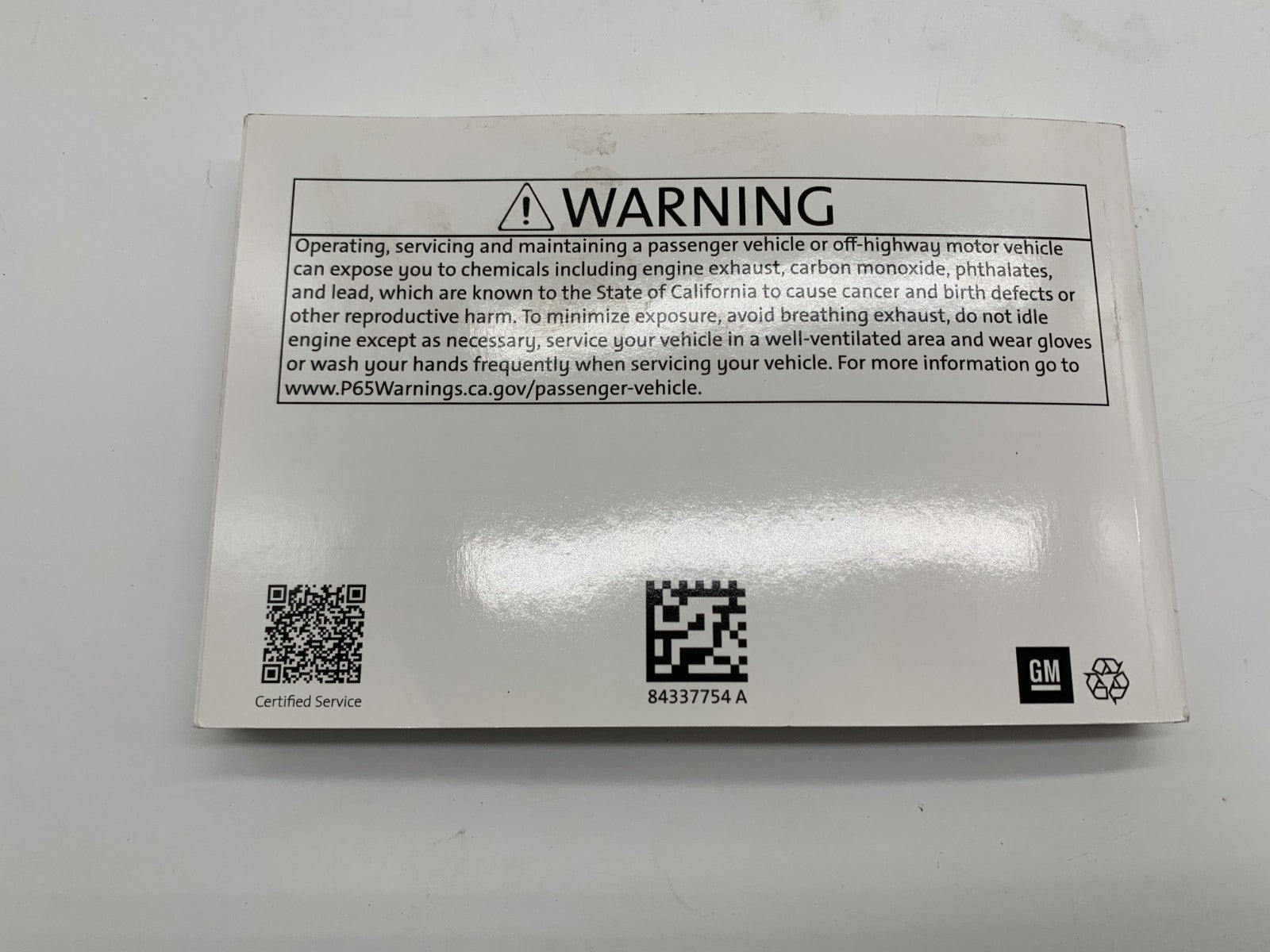 2020 Chevrolet Traverse Owners Manual Set OEM