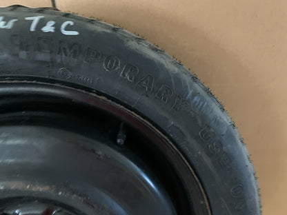 2012-2016 Chrysler Town & Country 17" Spare Tire Compact Donut T145/80D17