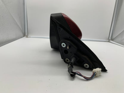 2011-2014 Subaru Legacy Driver Side View Power Door Mirror Red OEM A03B23002