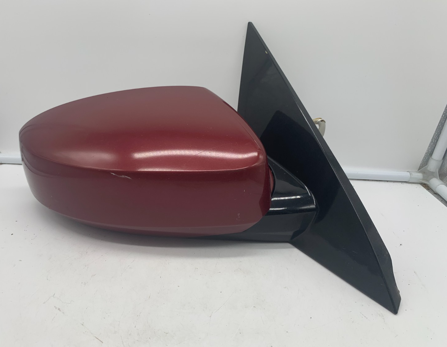 2004-2008 Nissan Maxima Passenger Side View Power Door Mirror Red OEM
