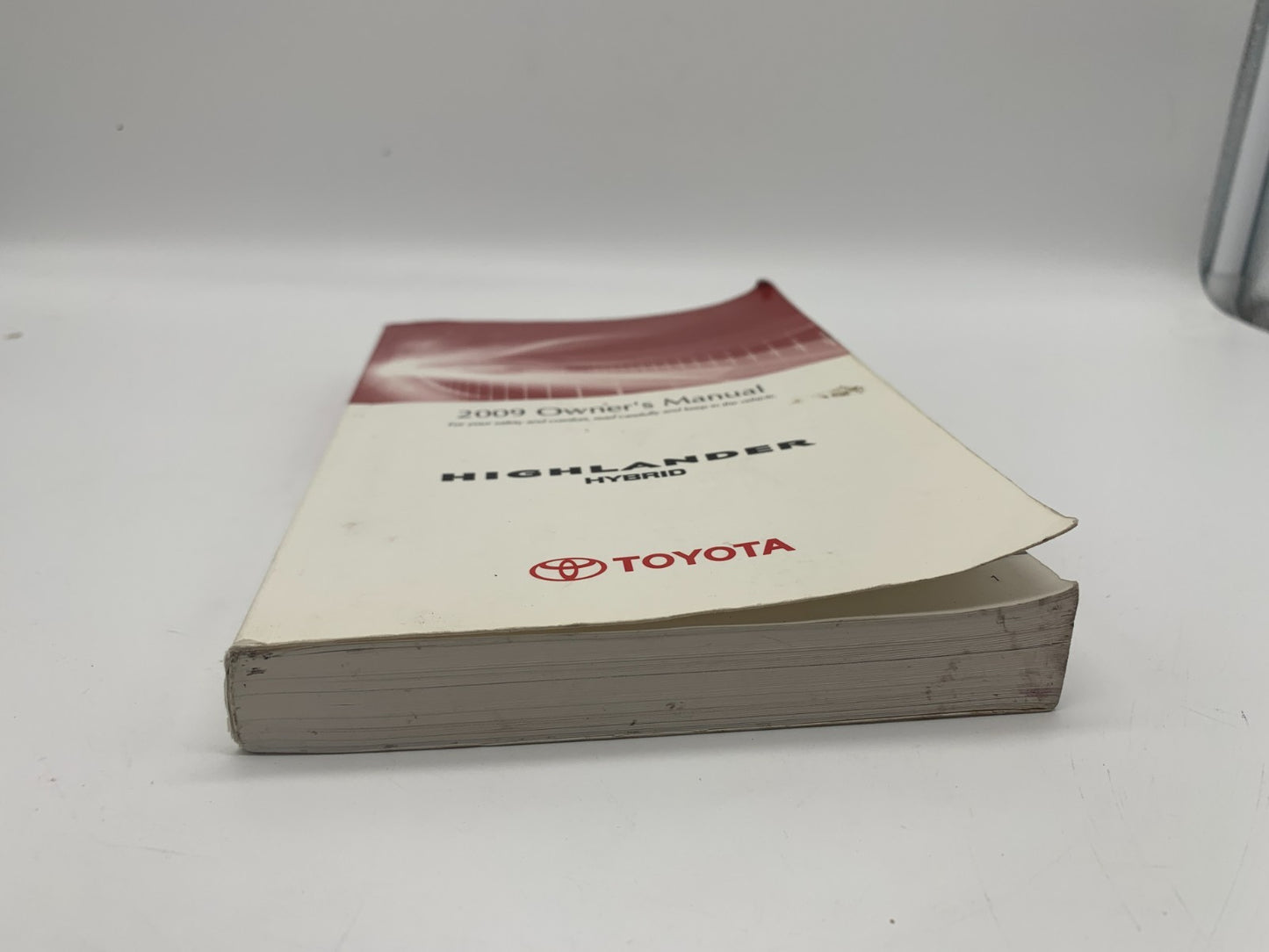 2009 Toyota Highlander Hybrid Owners Manual OEM A02B42031