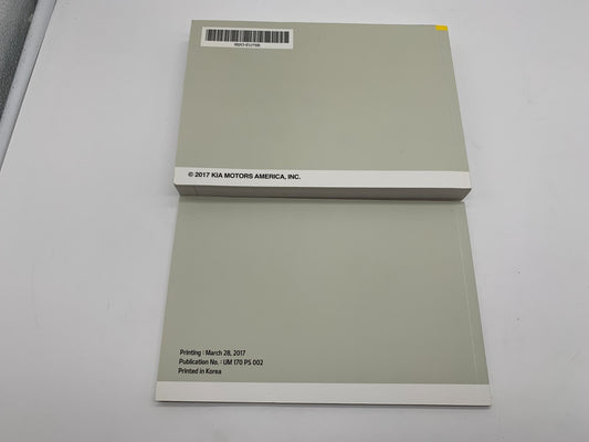 2018 Kia Soul Owners Manual Set OEM B04B36012