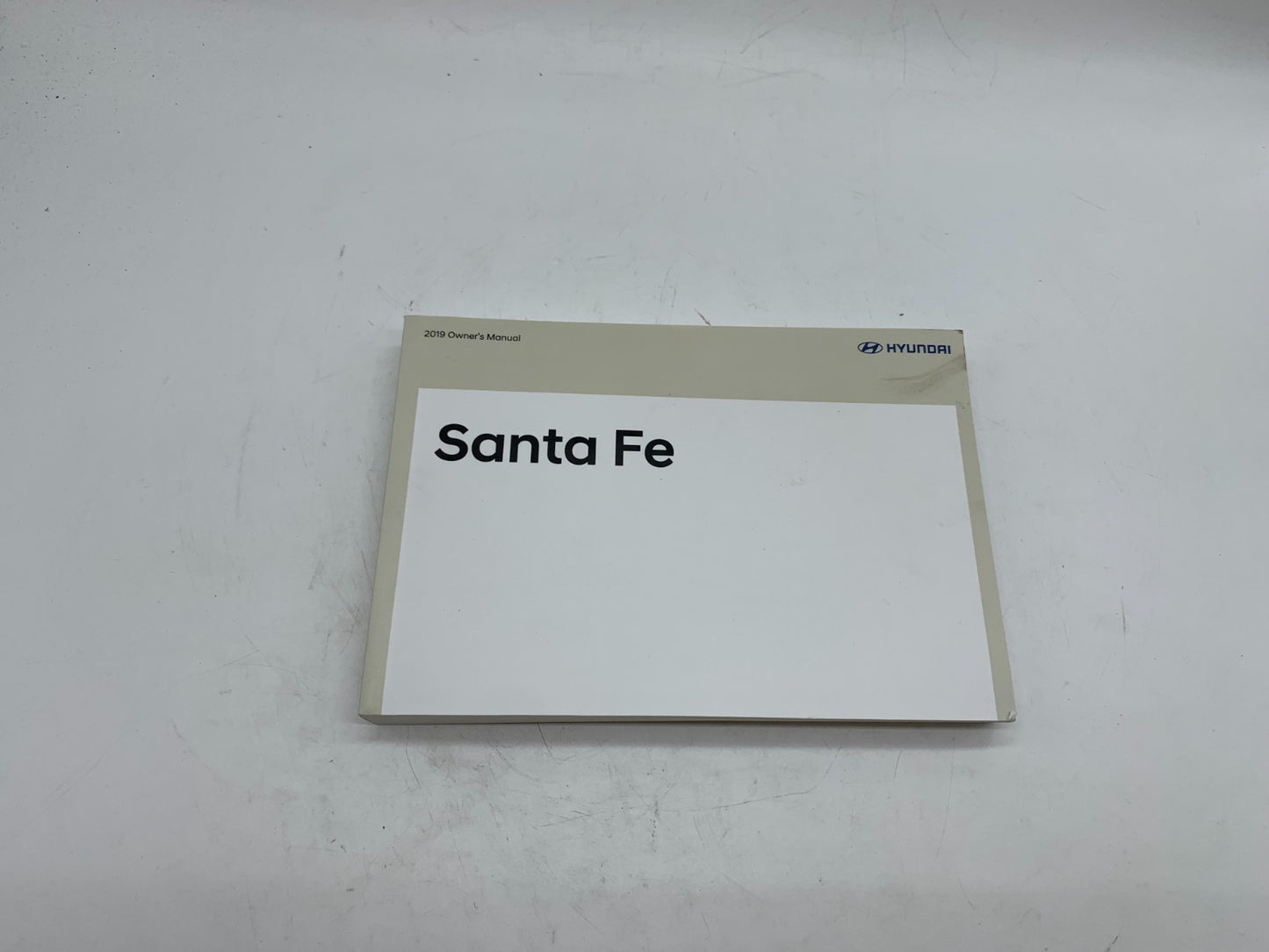 2019 Hyundai Santa FE Owners Manual OEM B01B27007