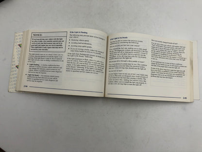 1998 Pontiac Trans Sport Owners Manual With Case OEM D03B52022