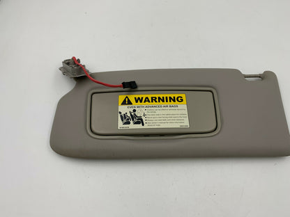 2005-2006 Volvo S50 Driver Sun Visor Gray Illuminated OEM C02B17082