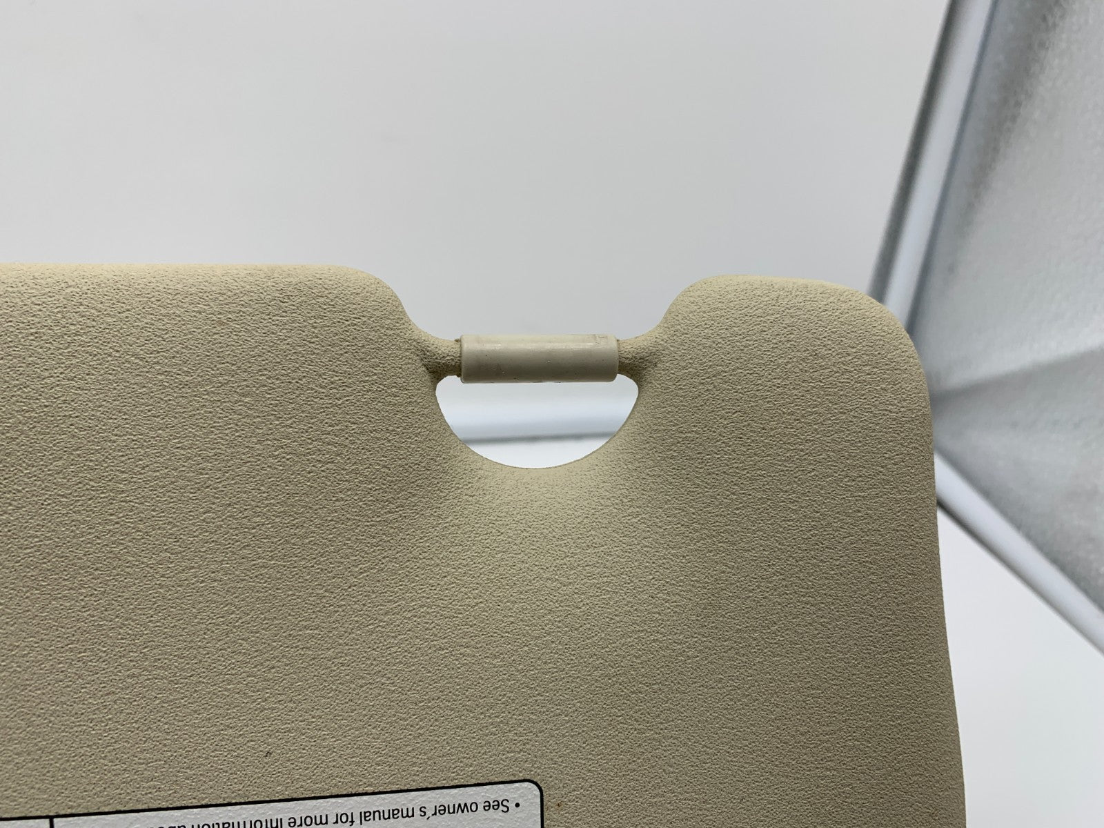 2008-2014 Mini Cooper Passenger Sun Visor Gray Illuminated OEM C04B62025
