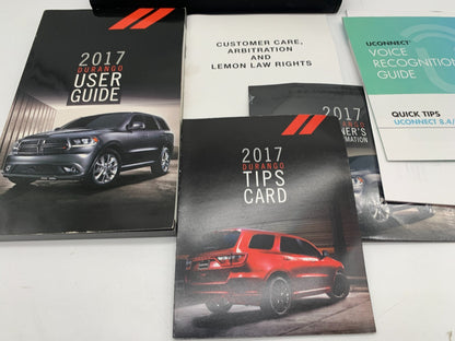 2017 Dodge Durango Owners Manual Set with Case OEM B03B44005