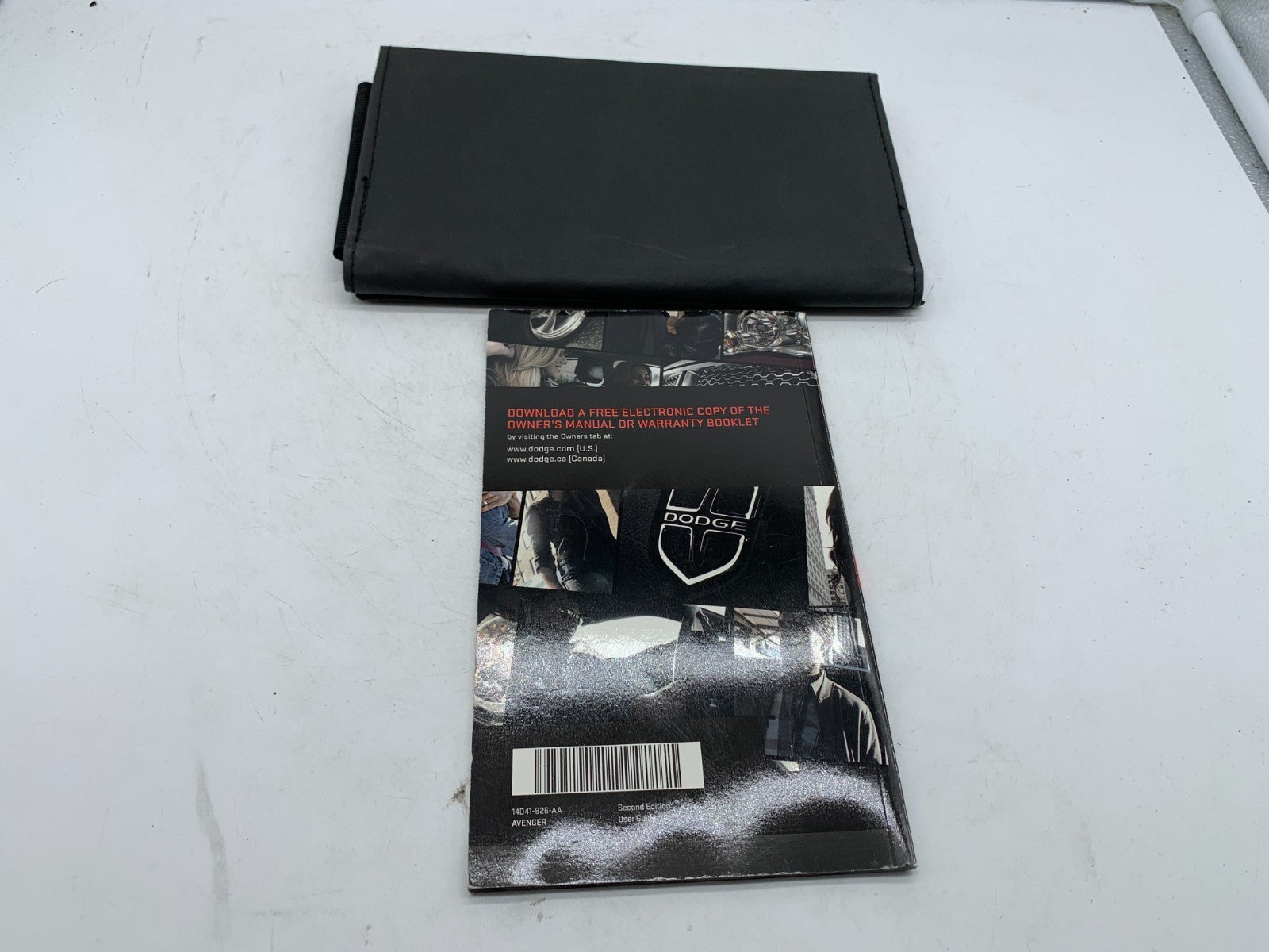 2014 Dodge Avenger Owners Manual with Case OEM A03B53006