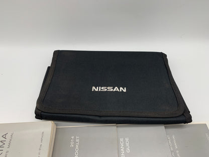 2014 Nissan Maxima Owners Manual Set with Case OEM D01B19014