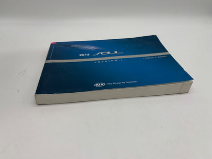 2013 Kia Soul Owners Manual OEM D01B19013