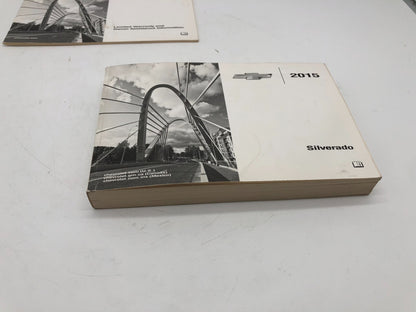 2015 Chevrolet Silverado 1500 Owners Manual Set OEM F01B46005