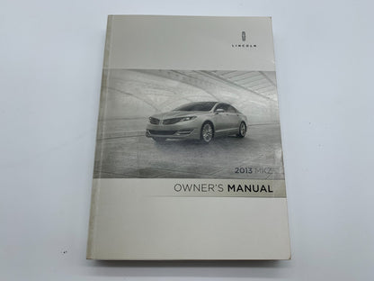 2013 Lincoln MKZ Owners Manual Set with Case OEM B03B04013