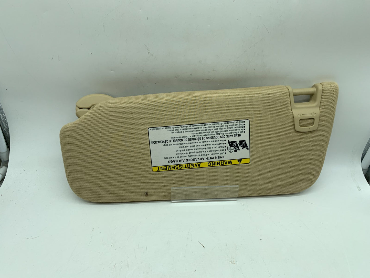 2013-2016 Toyota Avalon Passenger Sunvisor Sun Visor Beige Illuminated D03B21003