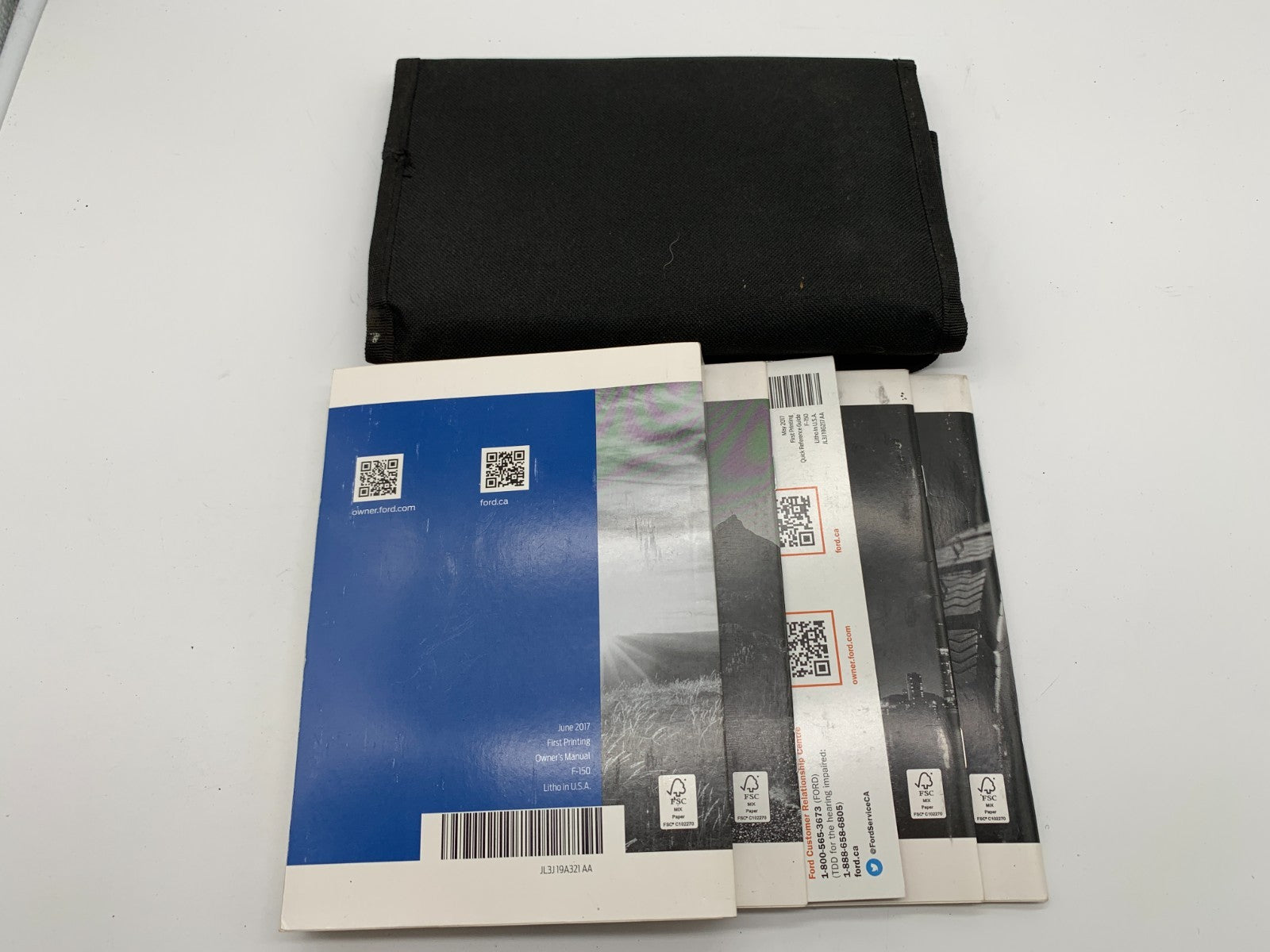 2018 Ford F-150 F150 Owners Manual Set with Case OEM C03B46018