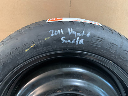 2006-2014 Hyundai Sonata 16" Spare Tire Compact Donut OEM T125/80D16 OEM